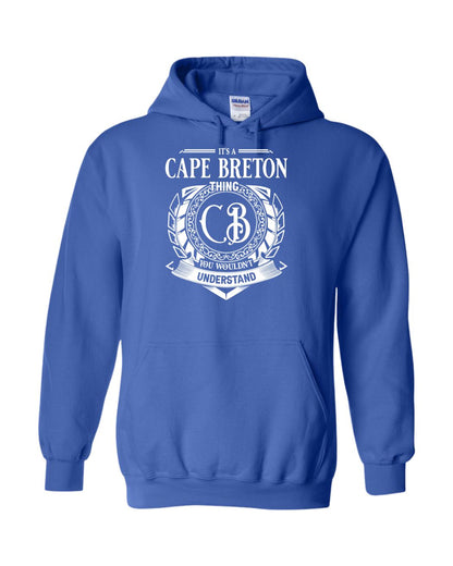 It's a Cape Breton Thing Full Front Hoodie