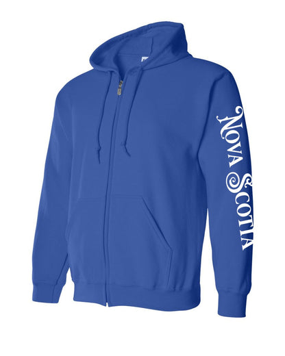 Nova Scotia Sleeve Only Zip Hoodie