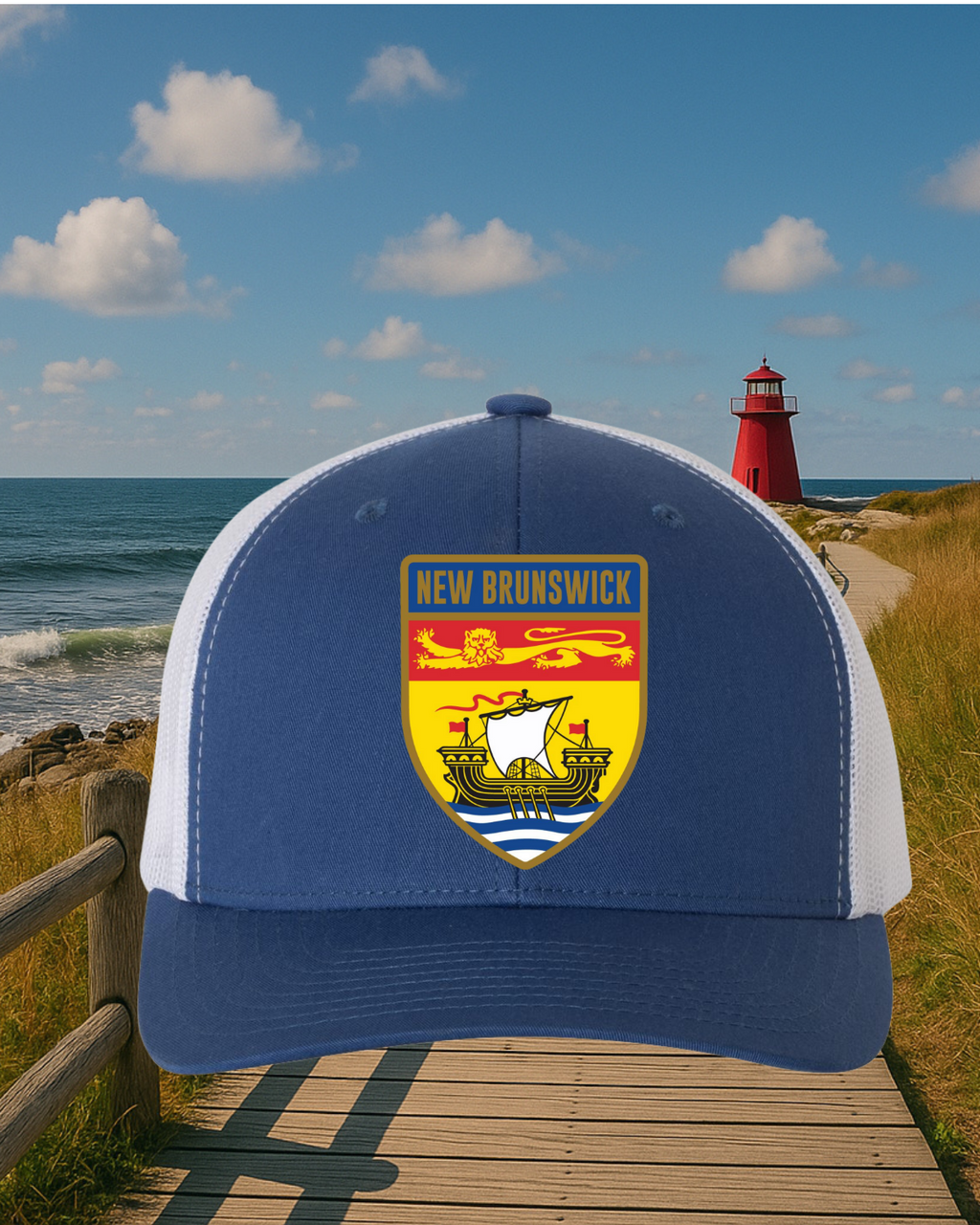 NB Shield Retro Trucker Hat