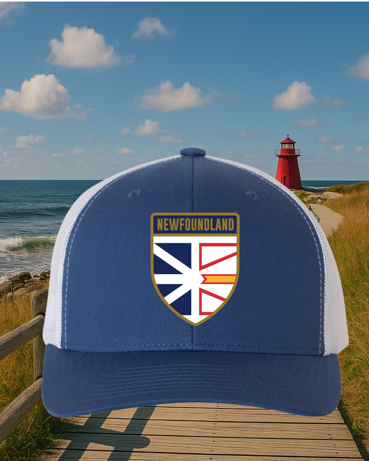 Newfoundland Shield Retro Trucker Hat