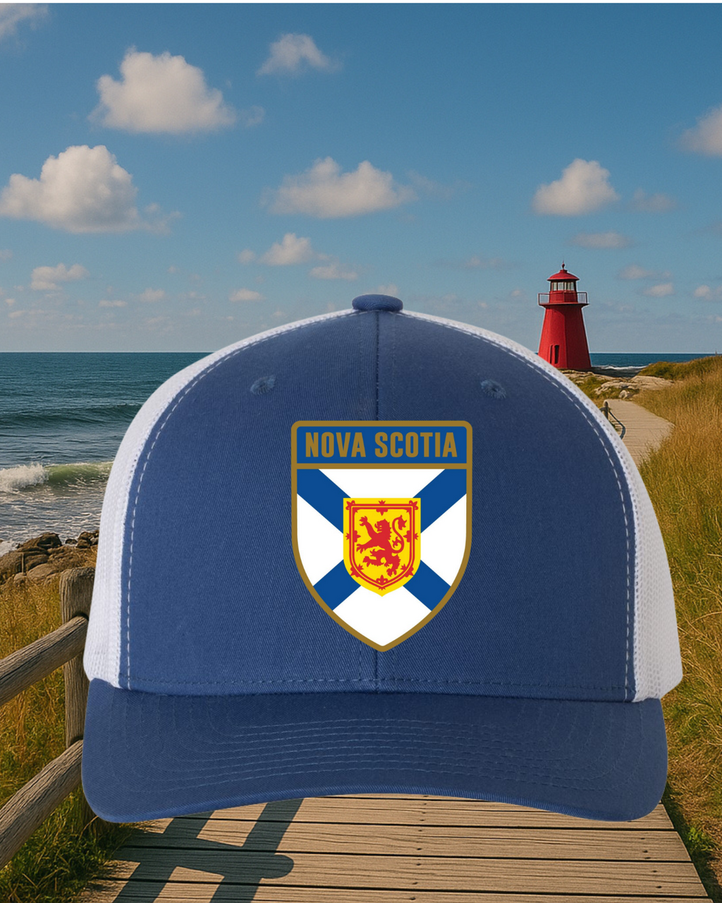 NS Shield Retro Trucker Hat