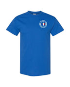Acadian Born And Raised Left Chest Men's Tee