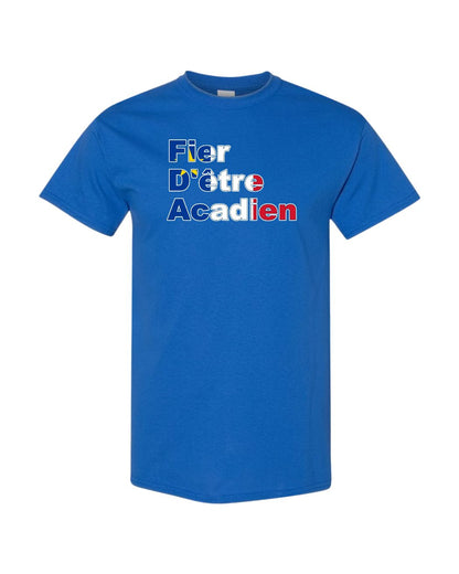 Fier D'etre Acadien Men's Tee