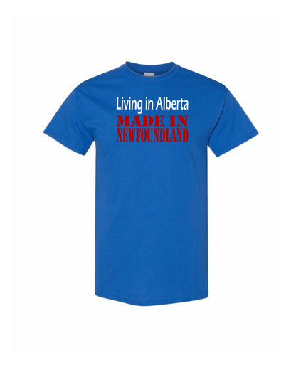 Living Alberta Made in Newfoundland Full Men's Tee
