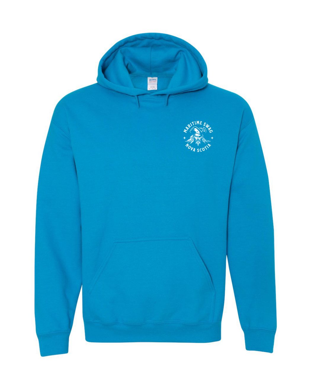 Swag Pirate Hoodie Nova Scotia Left Chest and Back