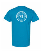 Born & Raised NFLD Left Chest and Back Men's Tee