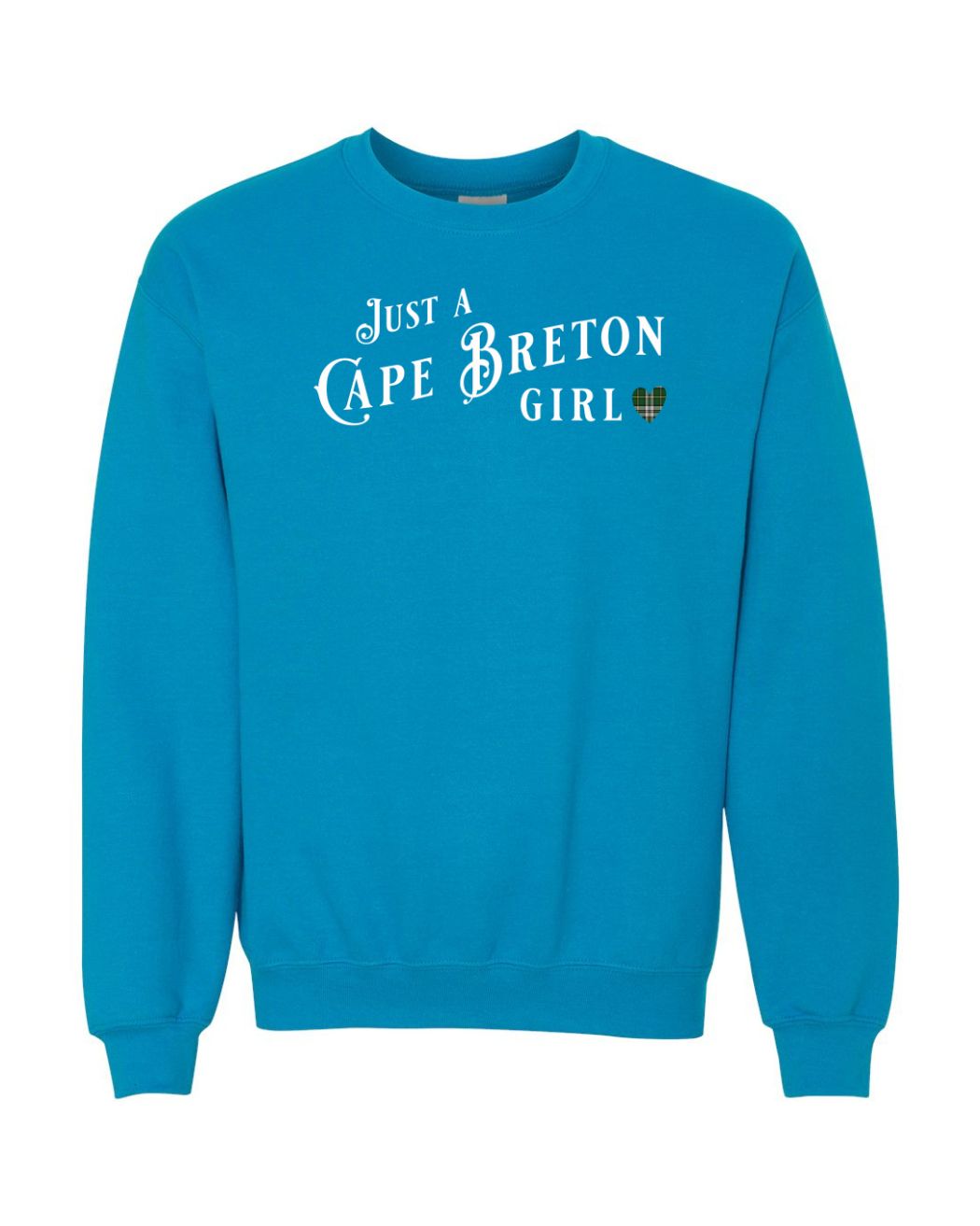 Just a CB Girl Tartan Crewneck Sweatshirt - Unisex