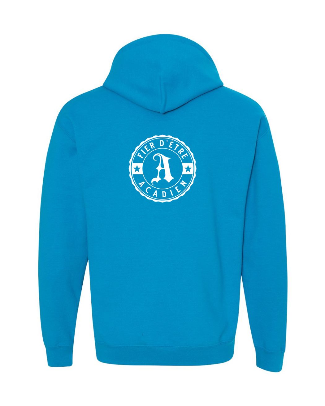Fier D'etre Left Chest And Back Pullover Hoodie - Unisex