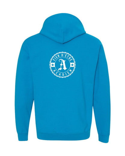 Fier D'etre Left Chest And Back Hoodie