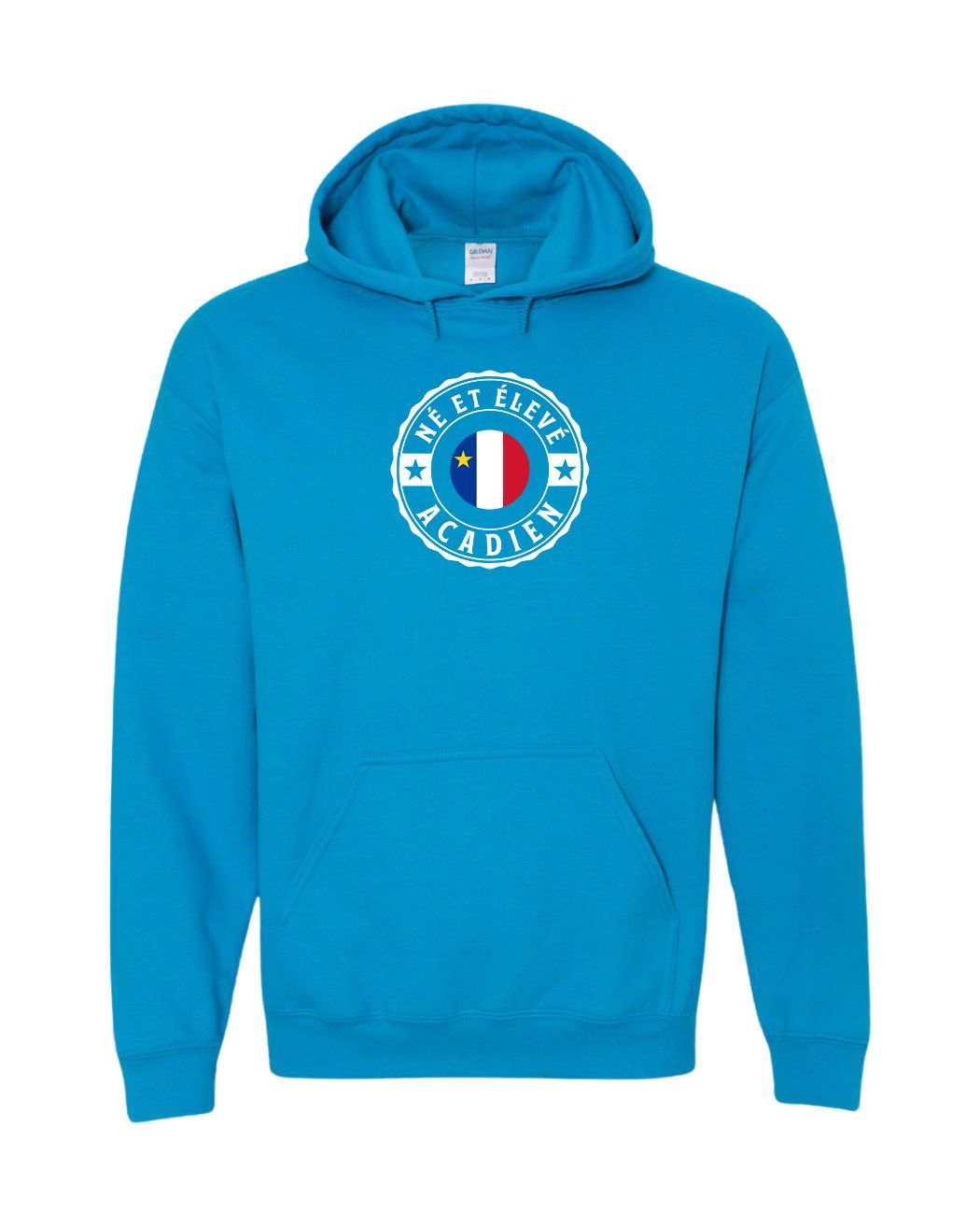 Ne Et Eleve Acadien full front French hoodie