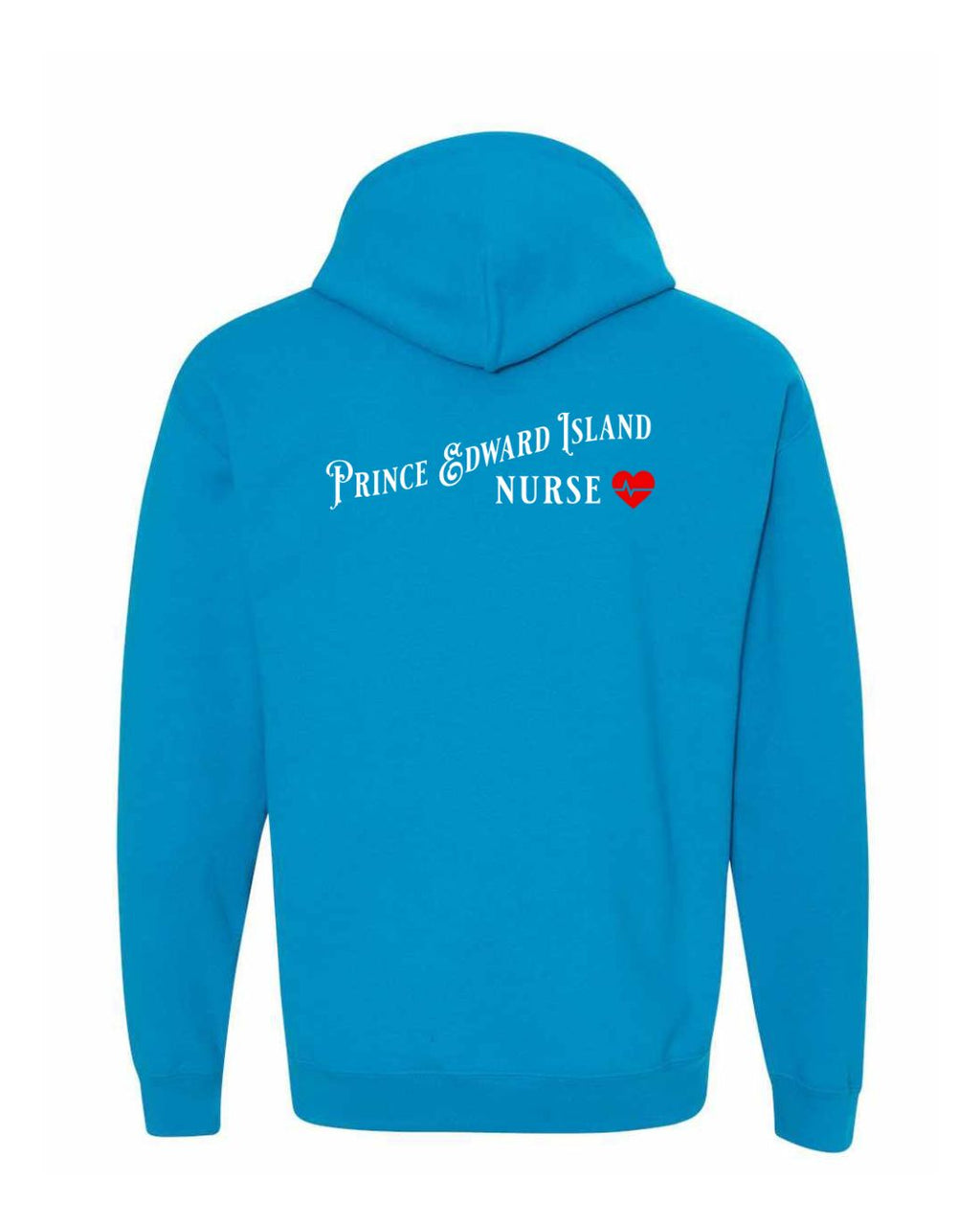 PEI Nurse Left Chest and Back Pullover Hoodie - Unisex