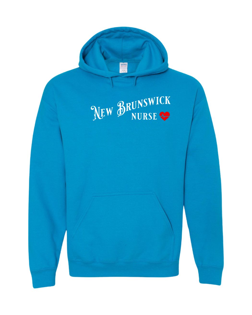 New Brunswick Nurse Full Front Pullover Hoodie