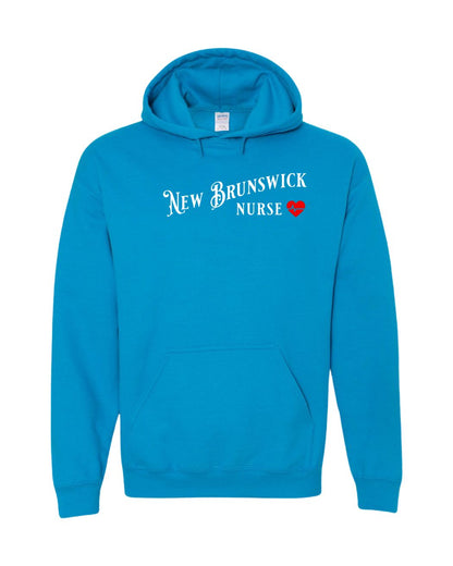 New Brunswick Nurse Full Front Pullover Hoodie