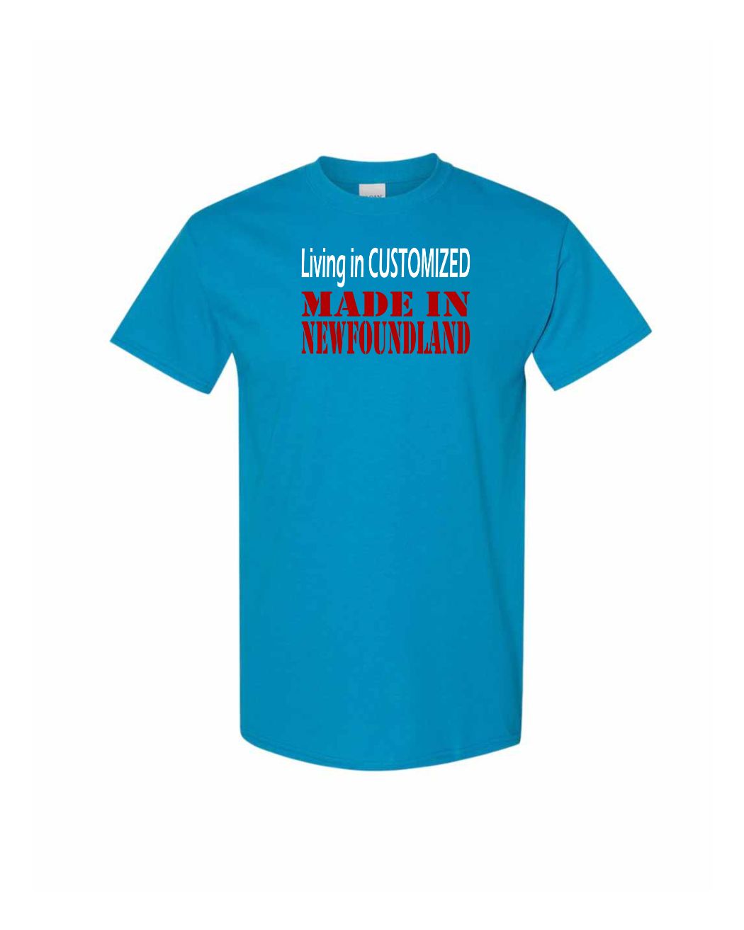 Living in Custom Made in Newfoundland Full Men's Tee