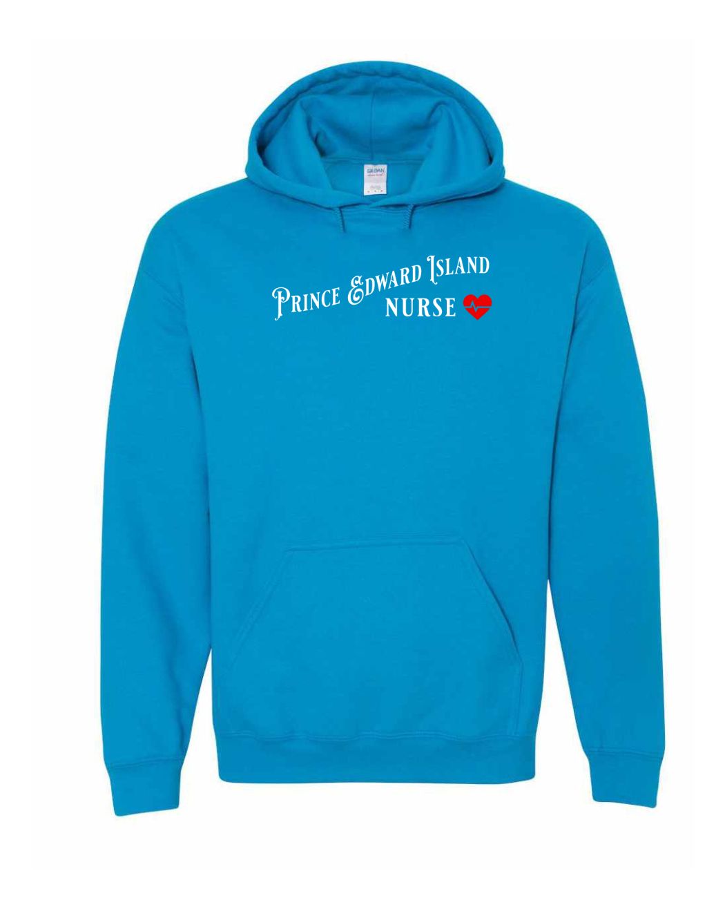 Prince Edward Island Nurse Full Front Pullover Hoodie