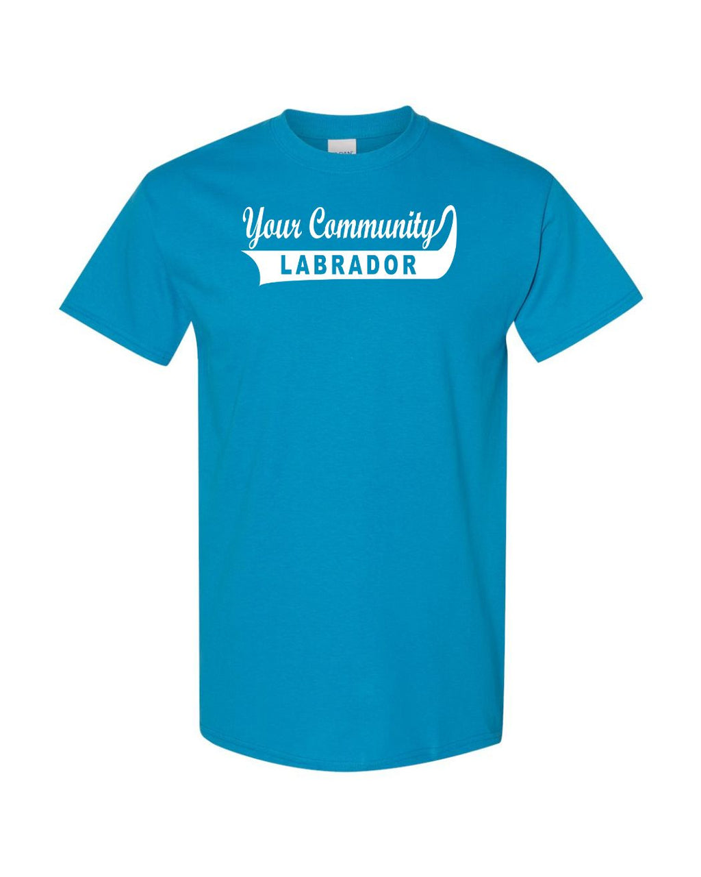 Custom Your Community Labrador Men's Tee