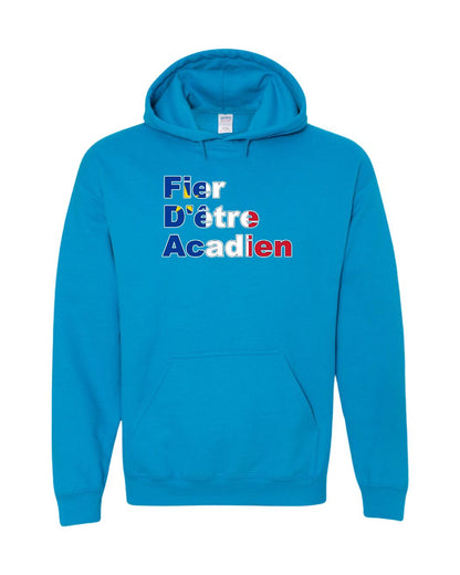 Fier D'etre Acadien Hoodie