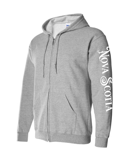 Nova Scotia Sleeve Only Zip Hoodie