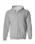 PEI Nurse Left Chest and Back Zip Hoodie - Unisex