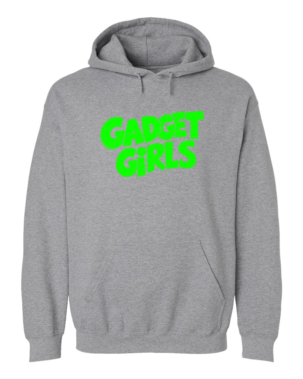 Gadget Girls Pullover Hoodie Green Logo
