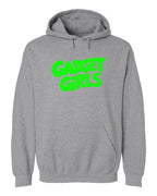 Gadget Girls Pullover Hoodie Green Logo