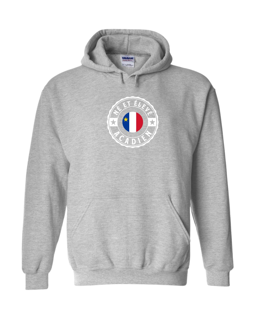 Ne Et Eleve Acadien full front French hoodie