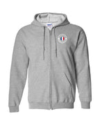 Acadian Born and Raised Left Chest Only Zip - Unisex