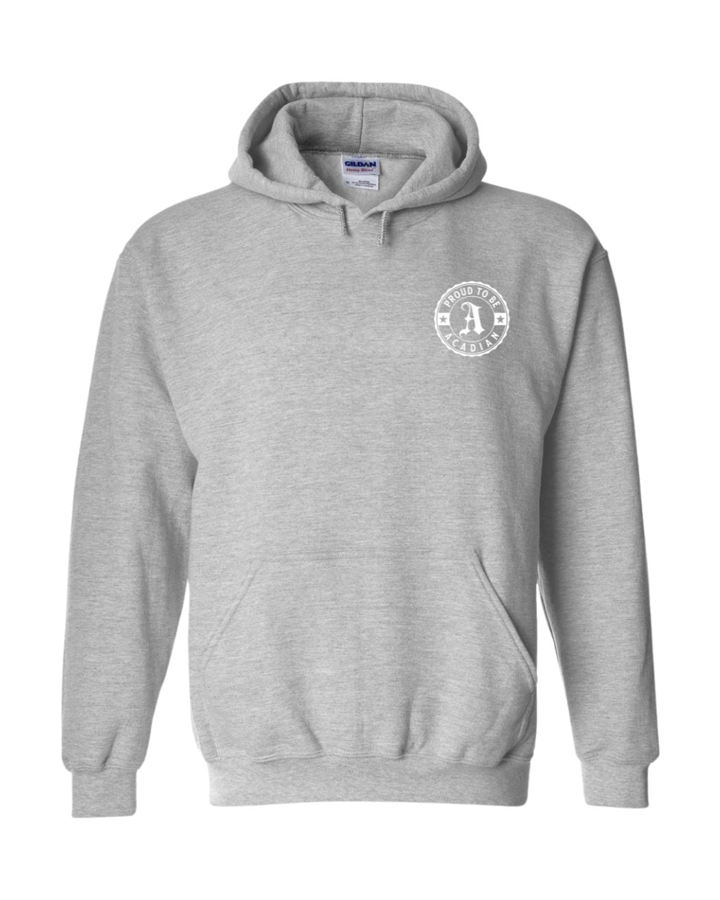 Proud to be Acadian Left Chest Only Hoodie