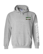 NFLD Saltwater Raised Left Chest and Sleeve Pullover Hoodie - Unisex