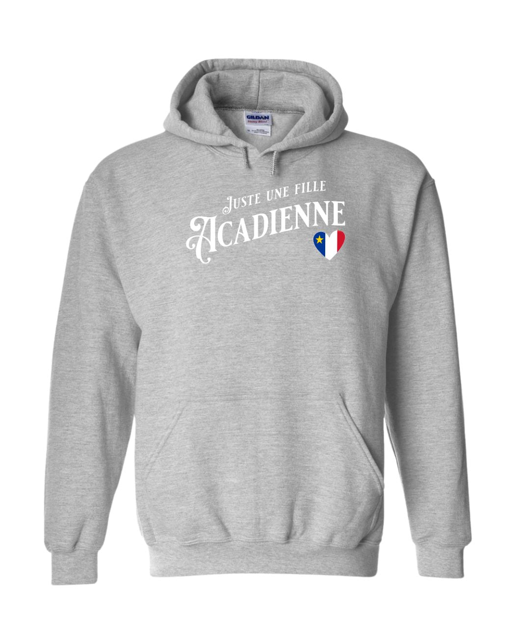 Juste Une Fille Acadienne Pullover Hoodie - Unisex