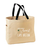 Piece of my Heart CB Tartan Heart Tote