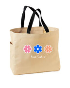 NS Flower Icon Tote Bag
