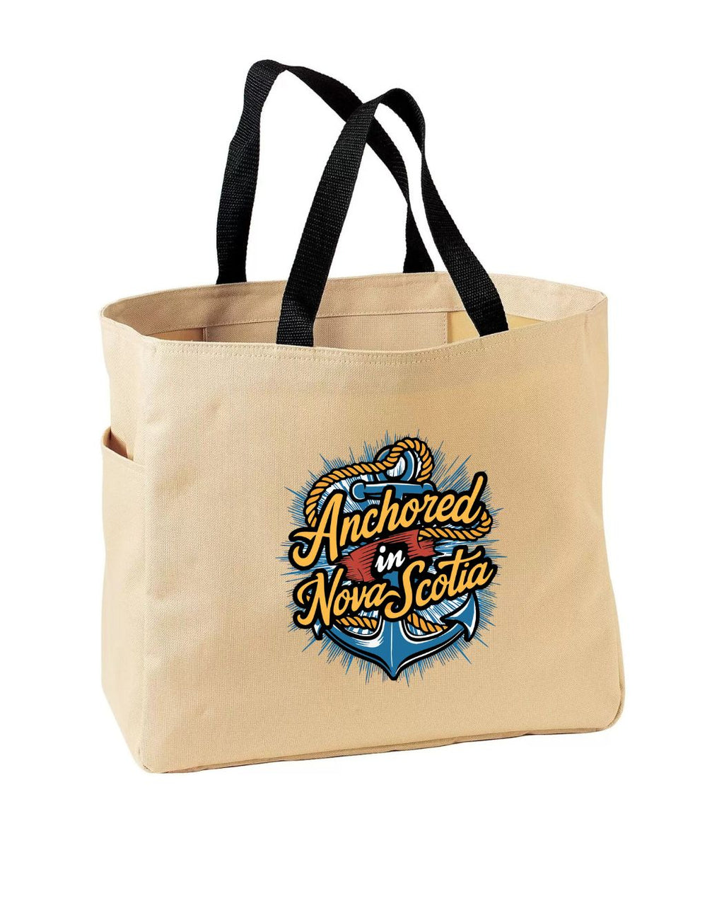 Anchored In NS Tote Bag -  Design 1