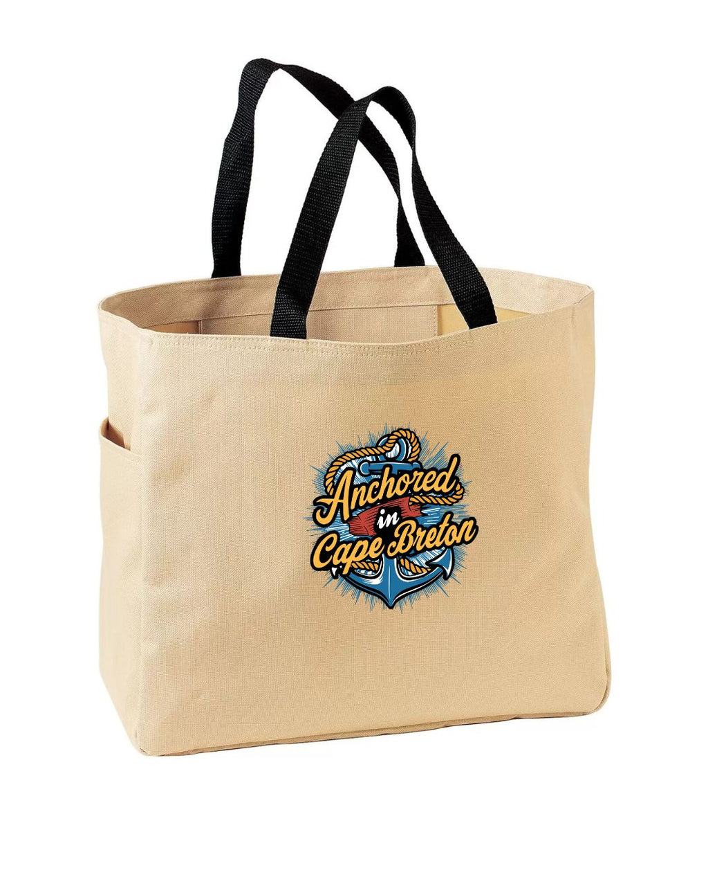 Anchored In CB Tote Bag - Design 1