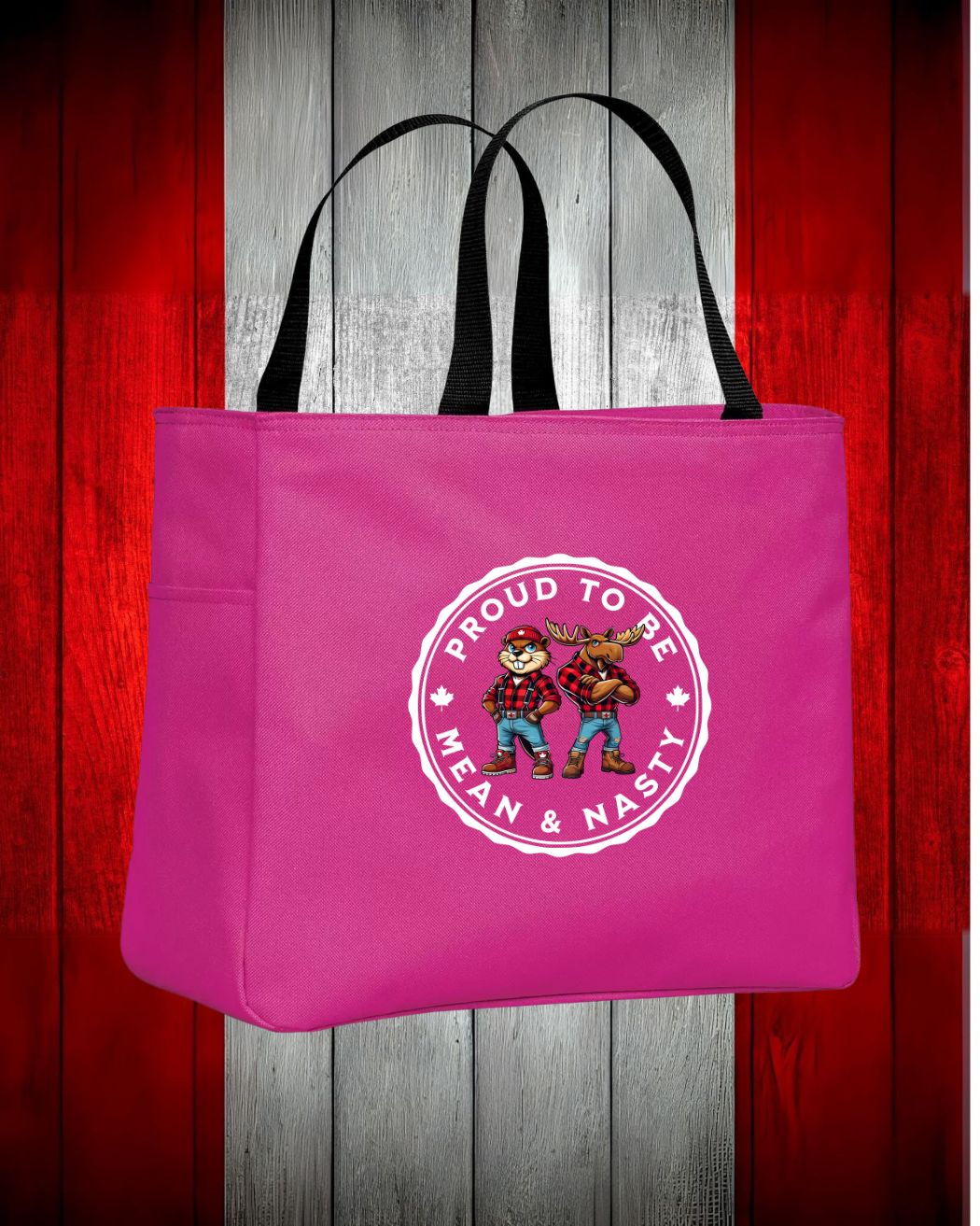 proud to be Mean and Nasty Tote bag
