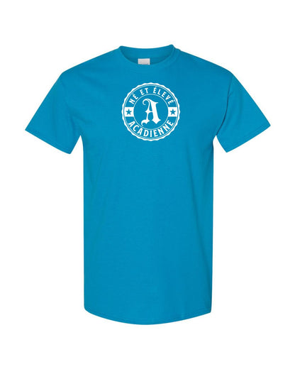 Ne Et Eleve Acadienne Full Front French Version Women's Tee
