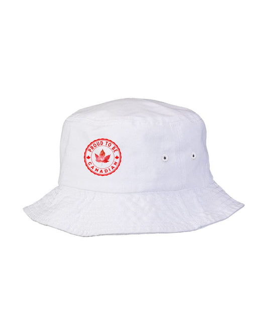Proud to be Canadian Leaf Bucket Hat