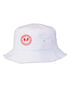 Proud to be Canadian Heart Flag Bucket Hat