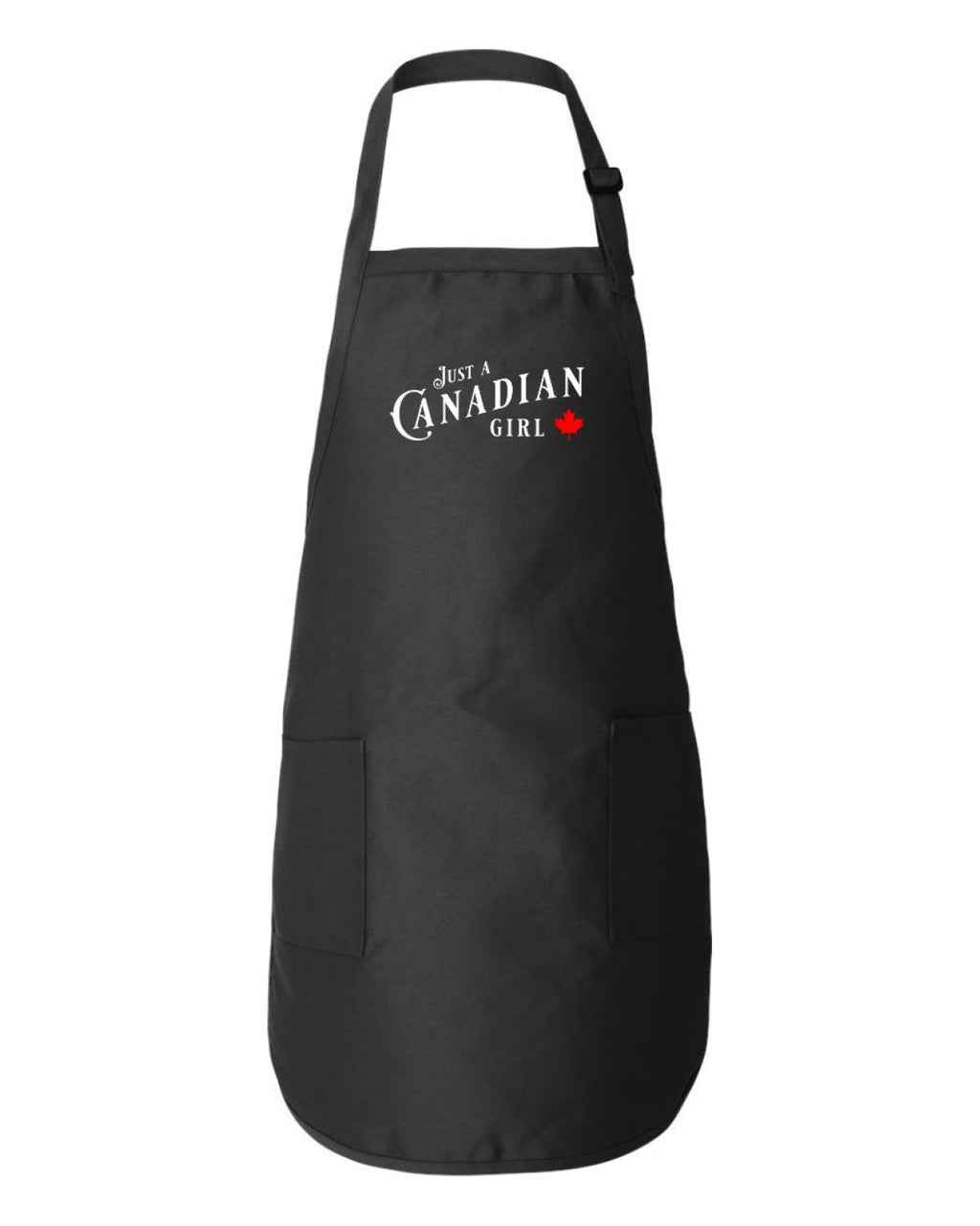 Just a Canadian Girl Red Leaf Apron
