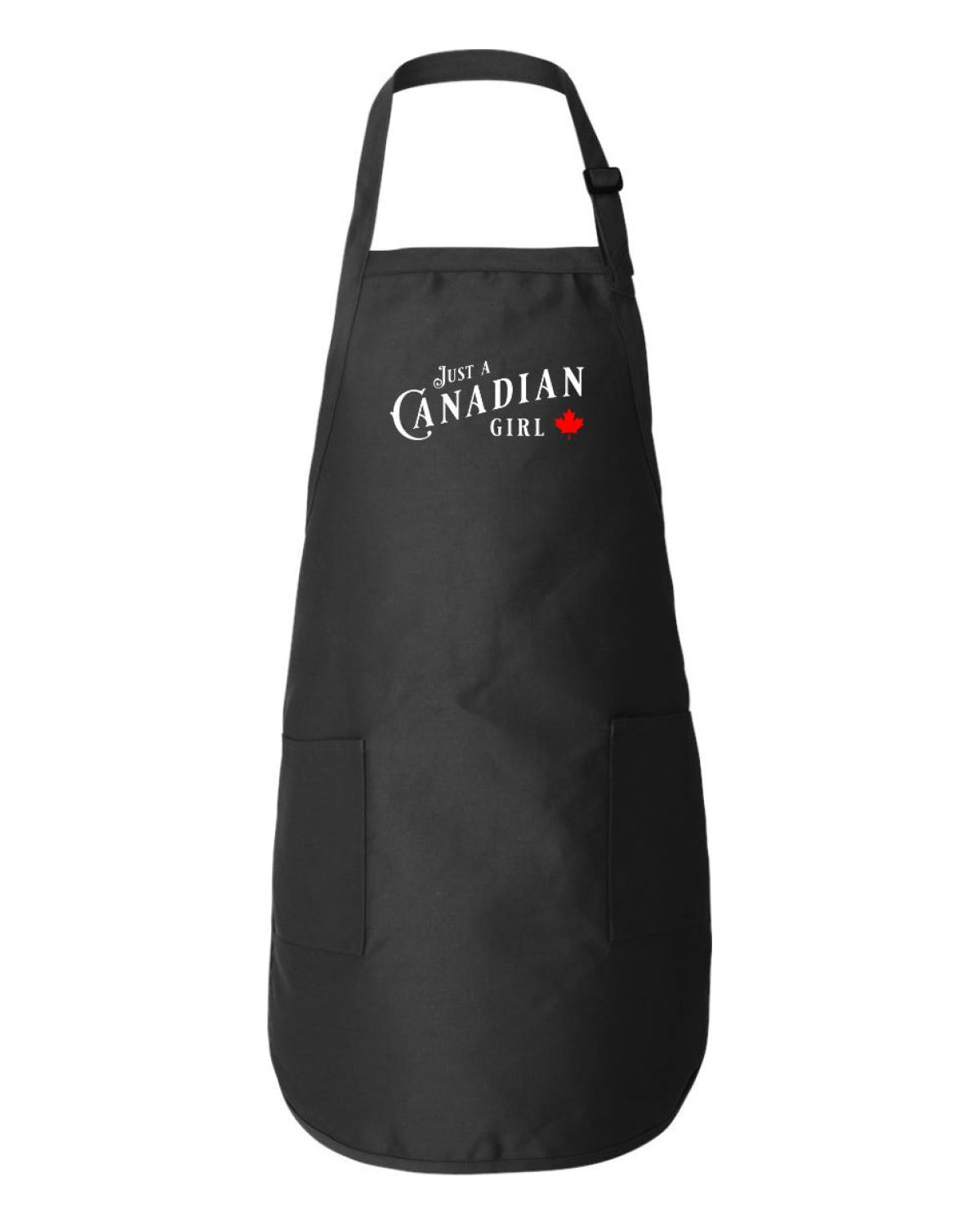 Just a Canadian Girl Red Leaf Apron