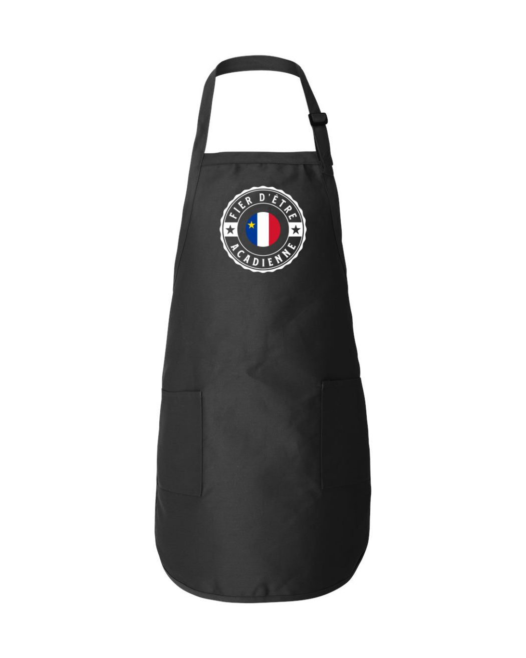 Fier D'etre Acadienne  Full French Version Apron