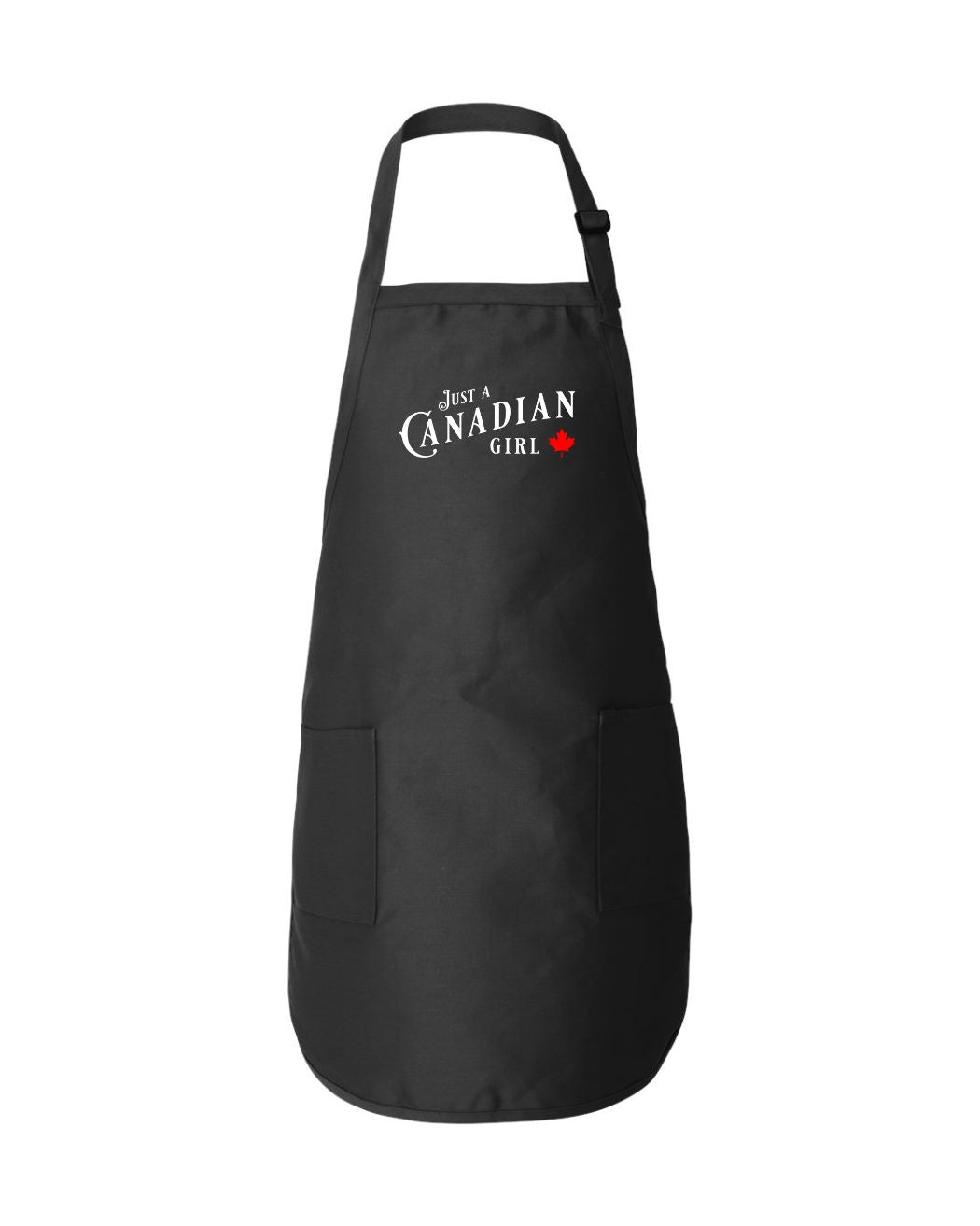 Just a Canadian Girl Red Leaf Apron
