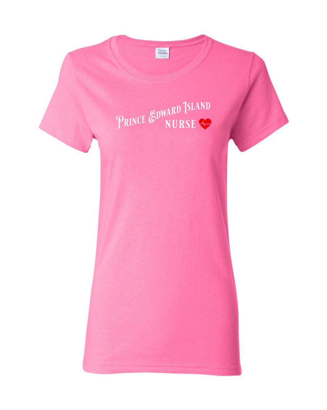 Prince Edward Island Nurse Full Front Women's Tee