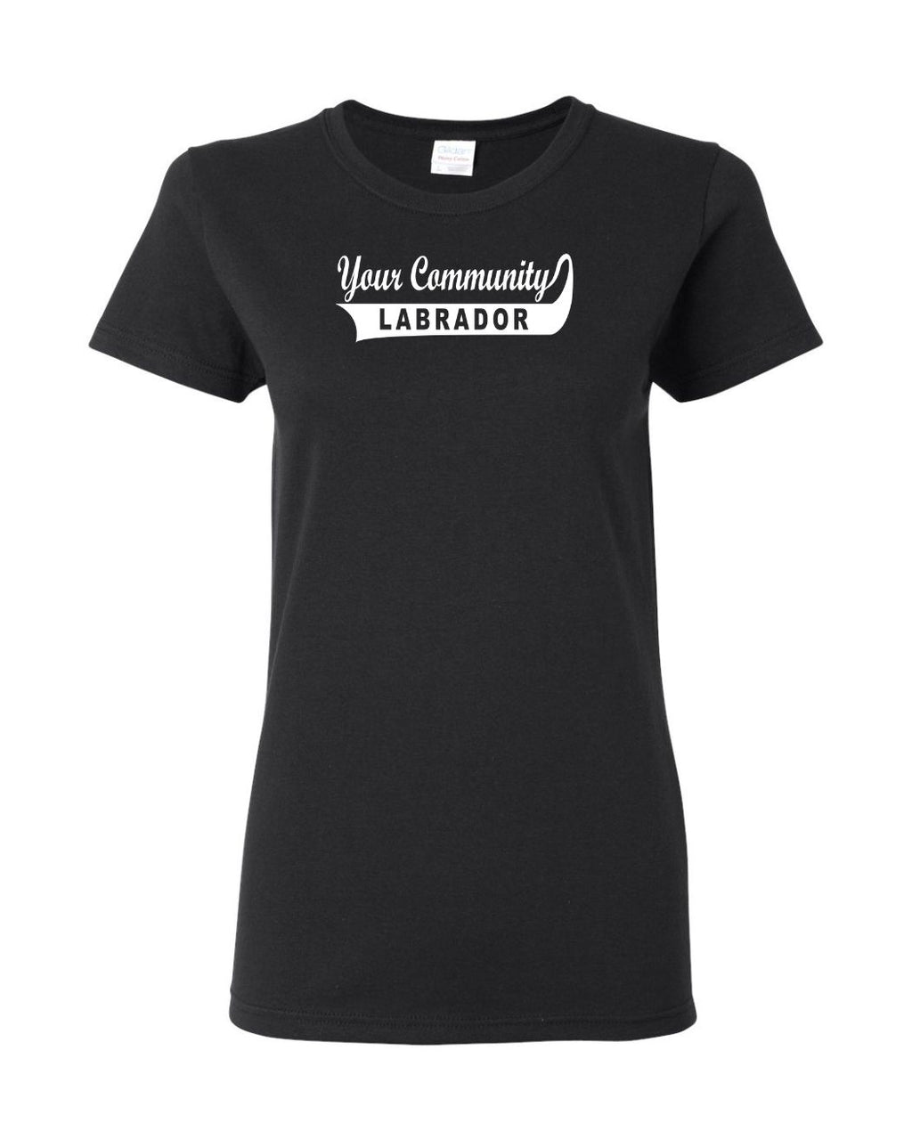Custom Your Community Labrador Women's Tee