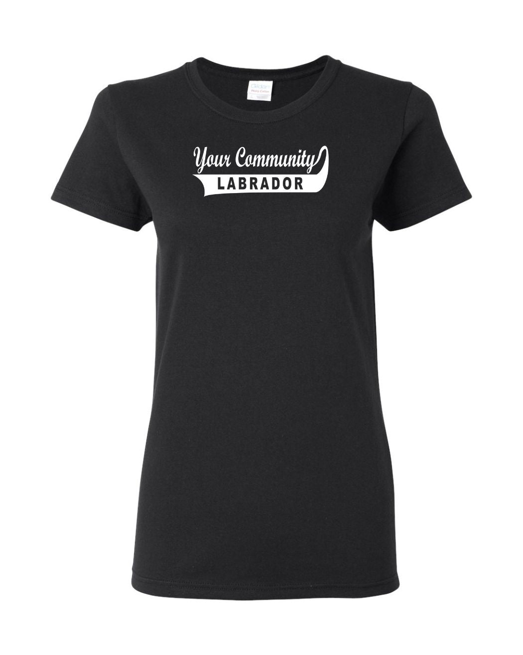 Custom Your Community Labrador Women's Tee