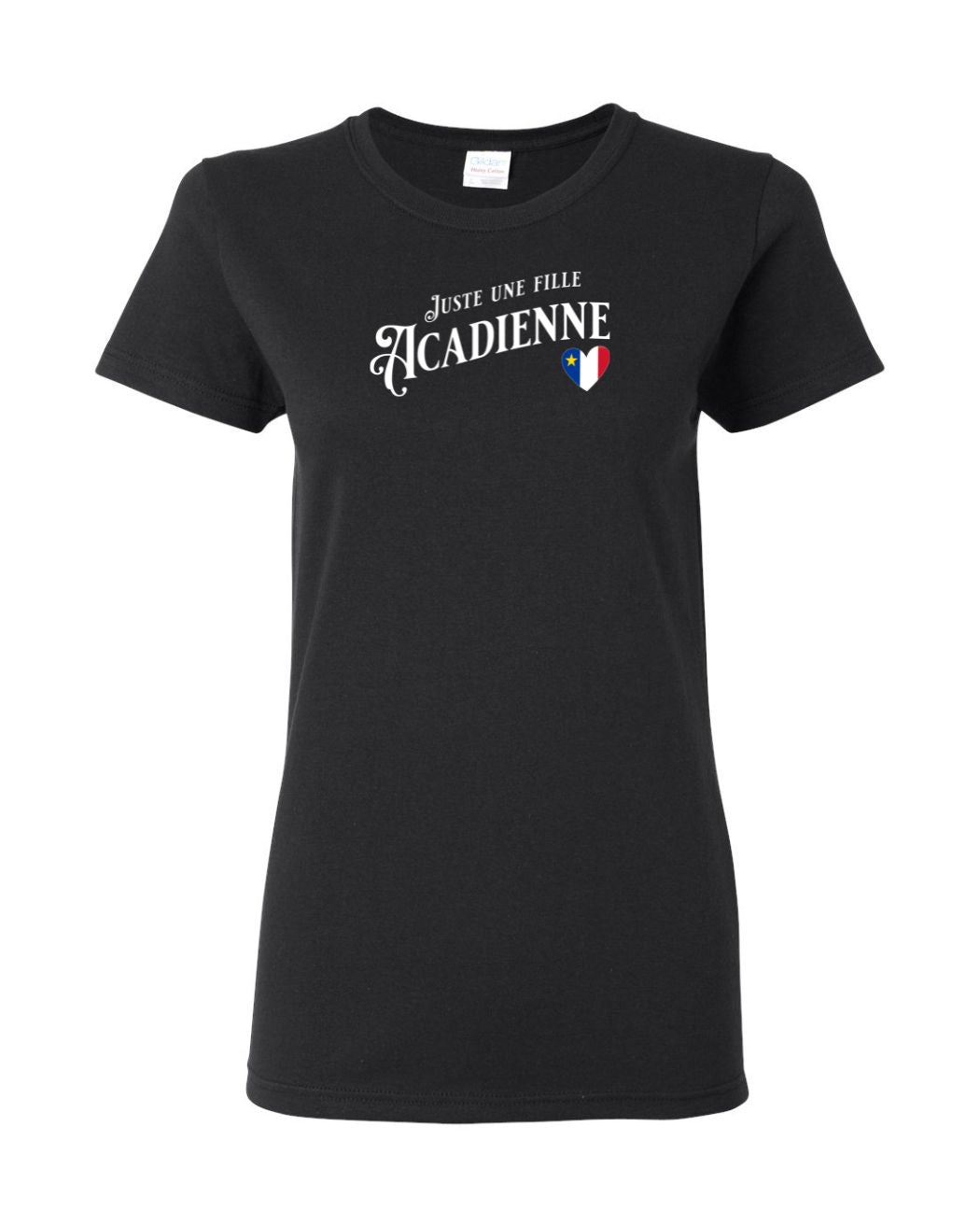 Juste Une Fille Acadienne  Women's Tee