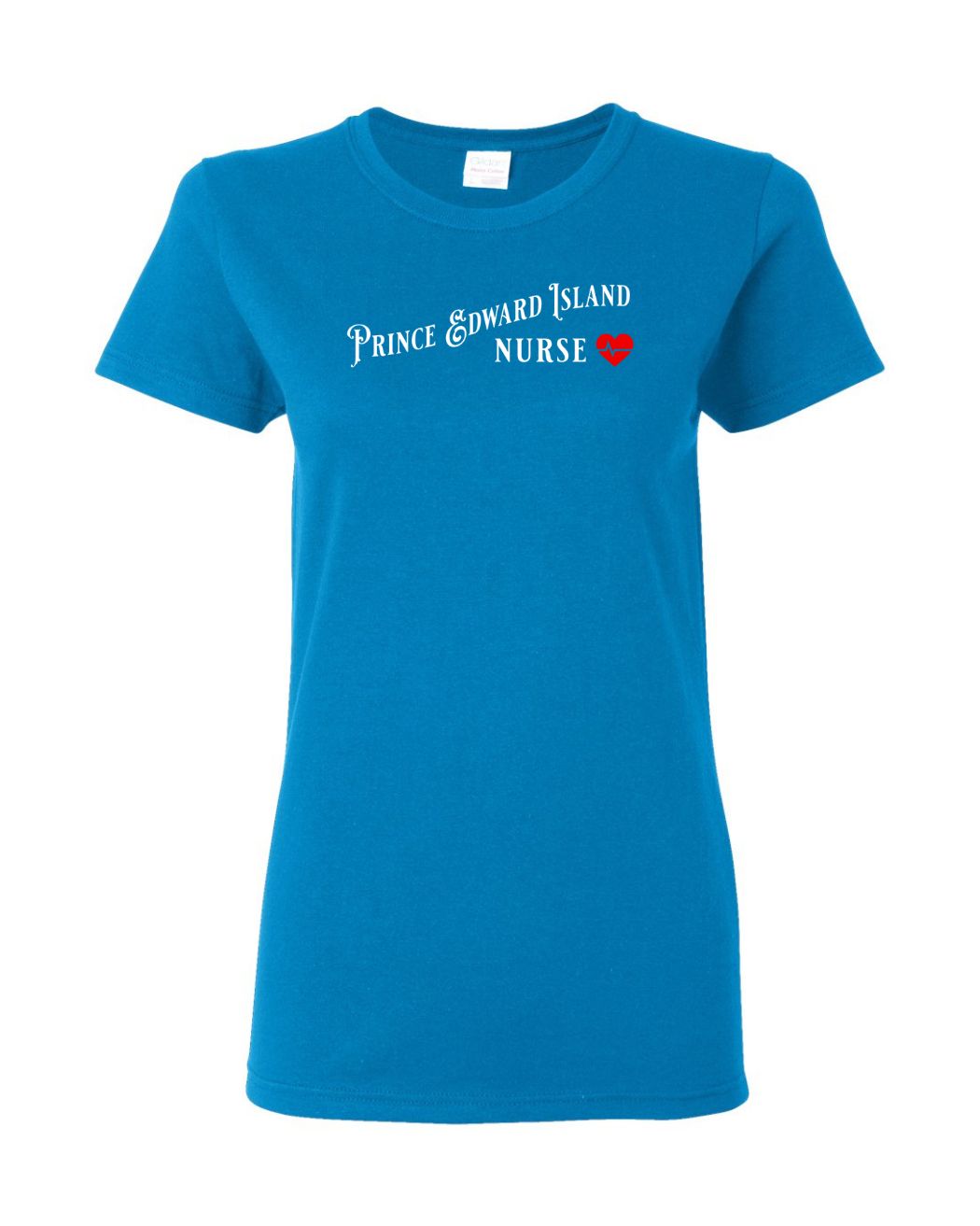 Prince Edward Island Nurse Full Front Women's Tee