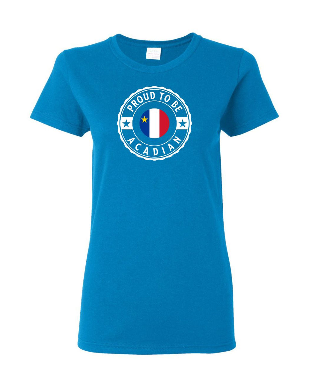 Proud to be Acadian Flag Version Women's Tee