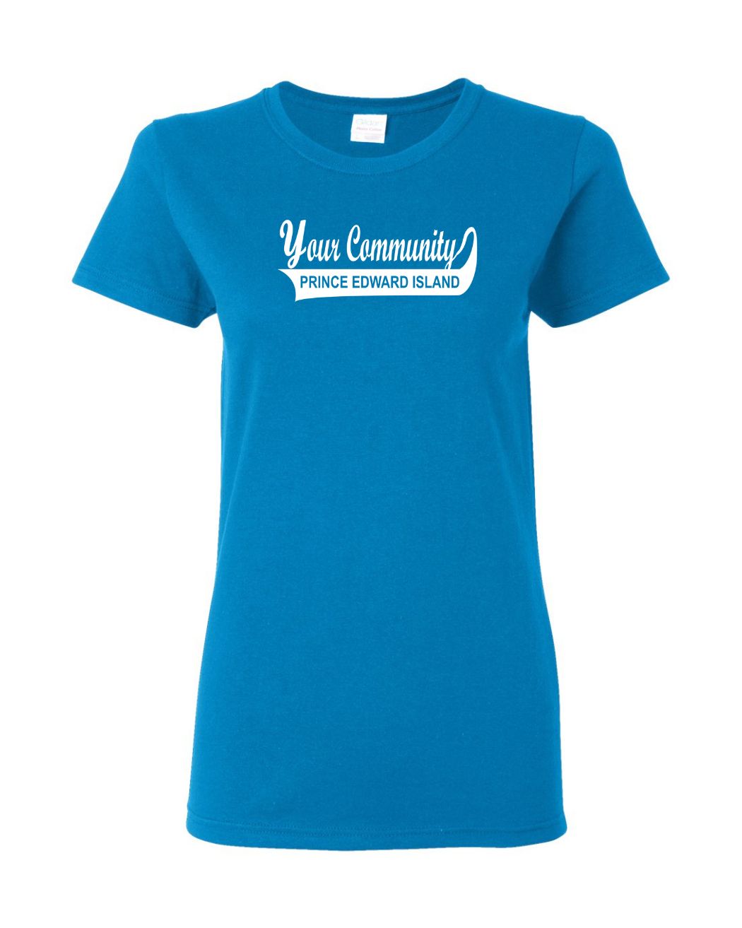 Custom PEI Community Name Women's Tee