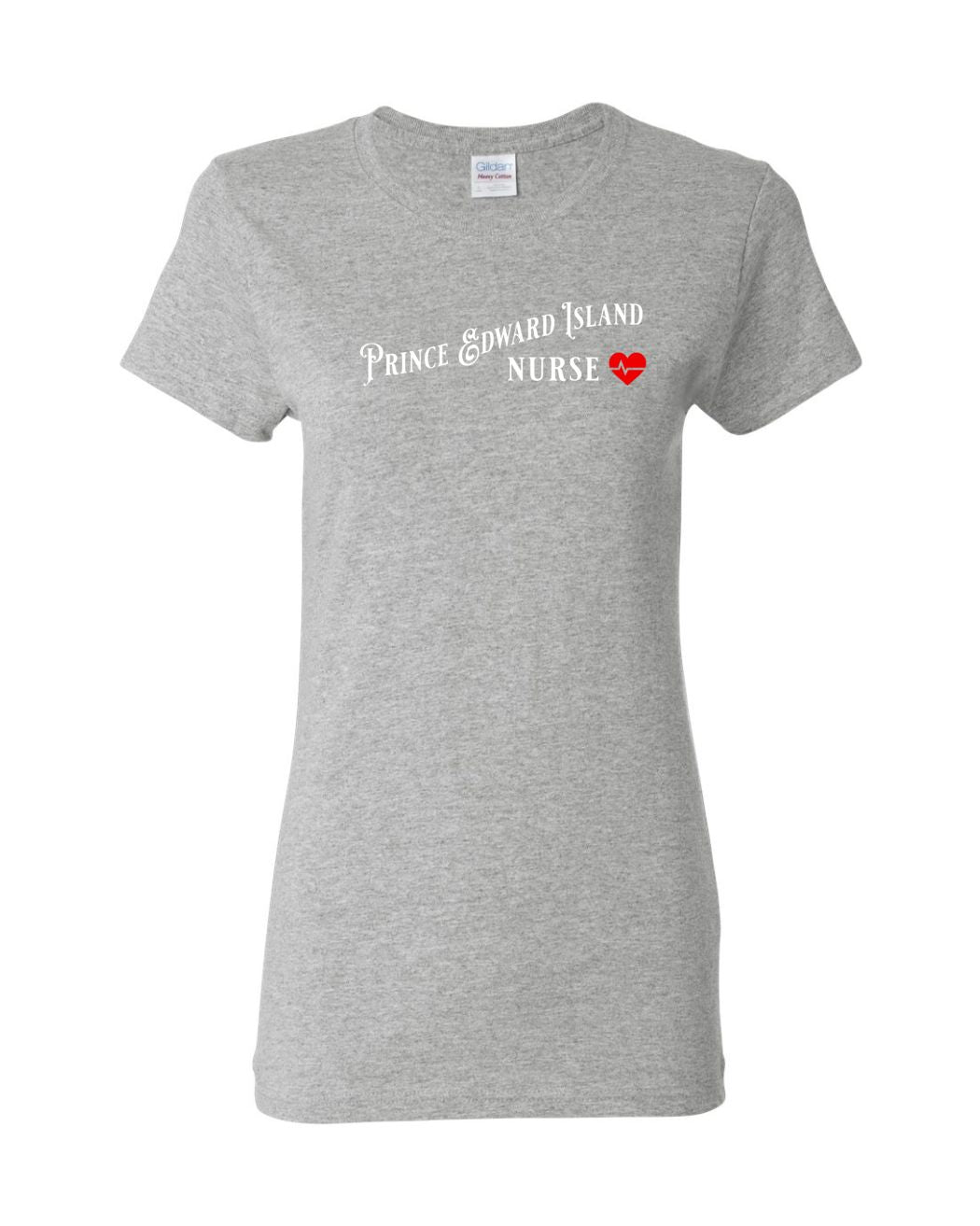 Prince Edward Island Nurse Full Front Women's Tee